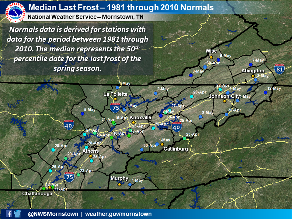 NWS Morristown Agricultural Weather and Climate Information